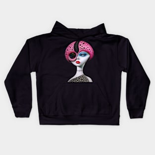 Visions Through a Cosmic Lens Kids Hoodie